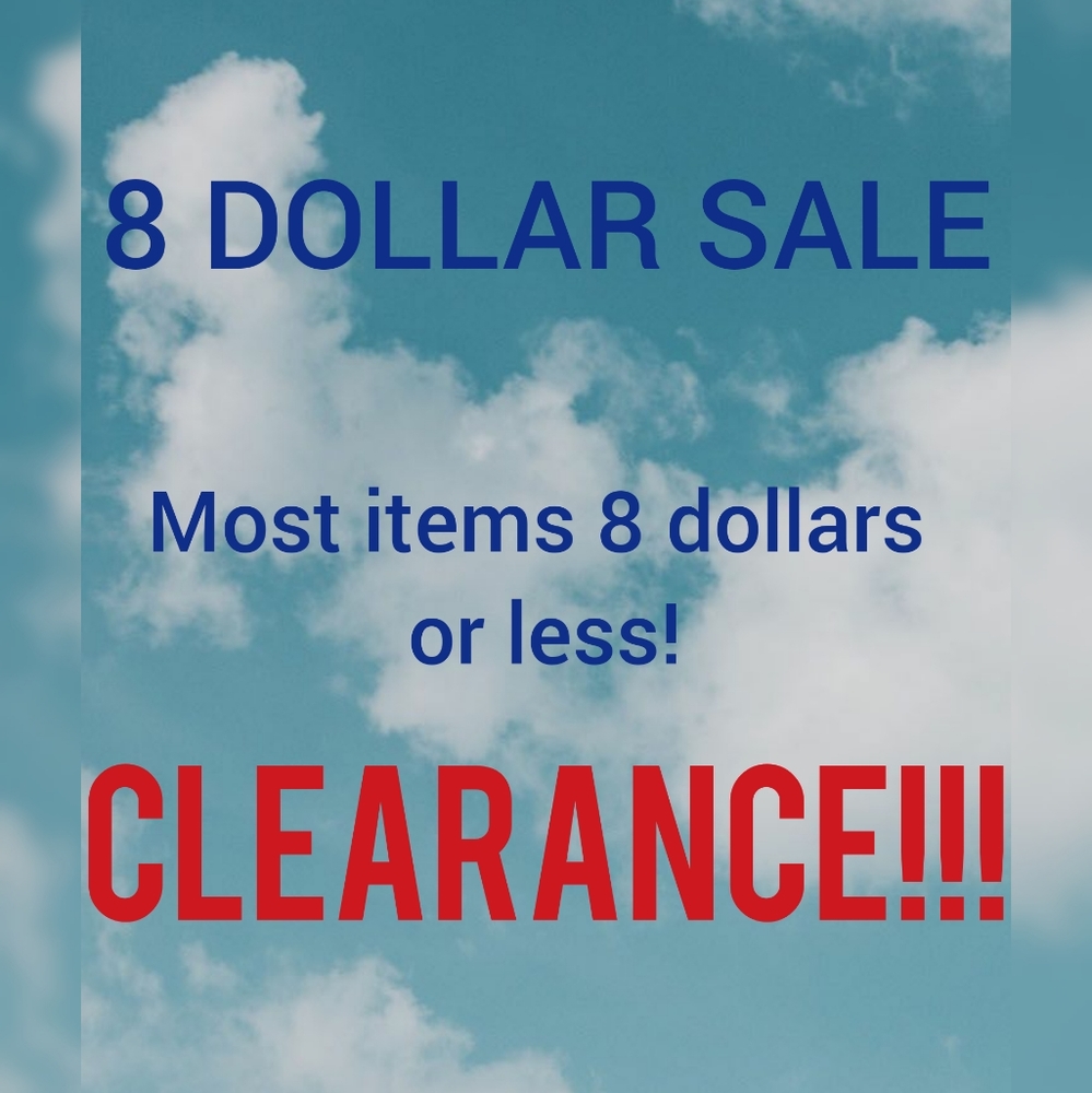 CLEARANCE SALE
